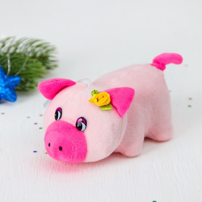 Мягкая игрушка "Хрюша розовый хвостик"