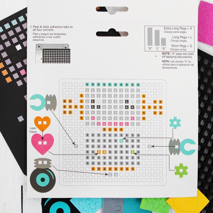 Мозаика из EVA "Робот"