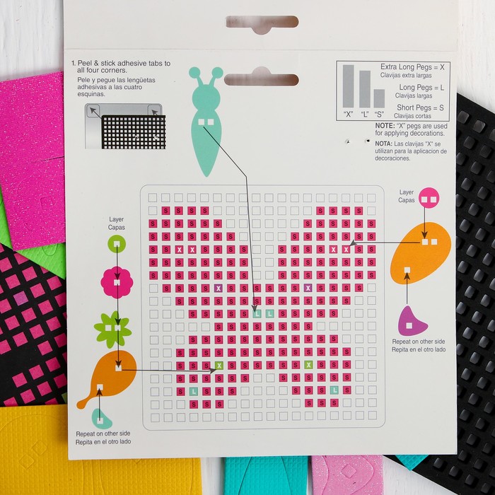 Мозаика из EVA "Бабочка"