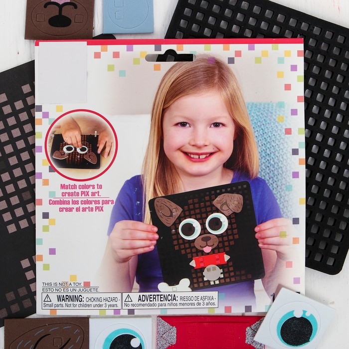 Мозаика из EVA "Собачка"