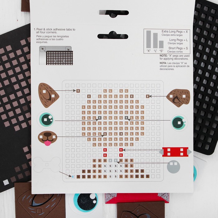 Мозаика из EVA "Собачка"