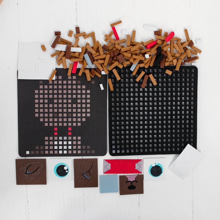 Мозаика из EVA "Собачка"