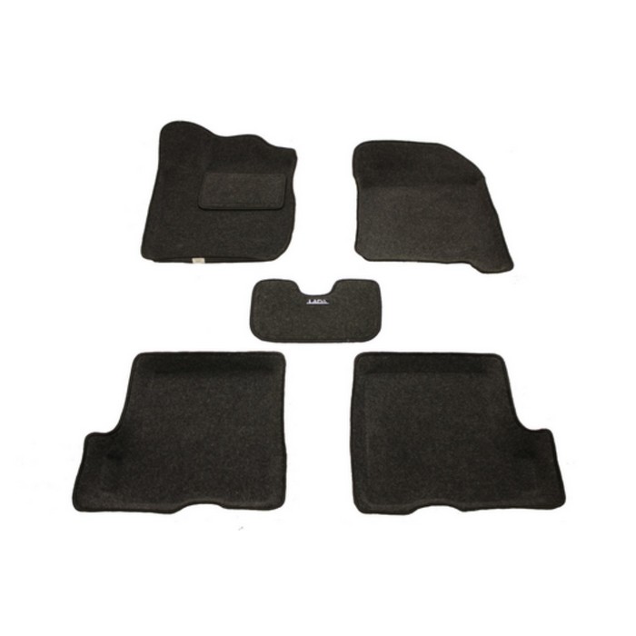 Коврик 3D в салон BORATEX для Lada XRAY 2016- темно-серый