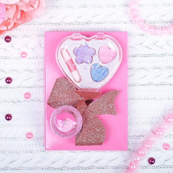 Набор косметики для девочки "Прекрасной принцессе" в шкатулке