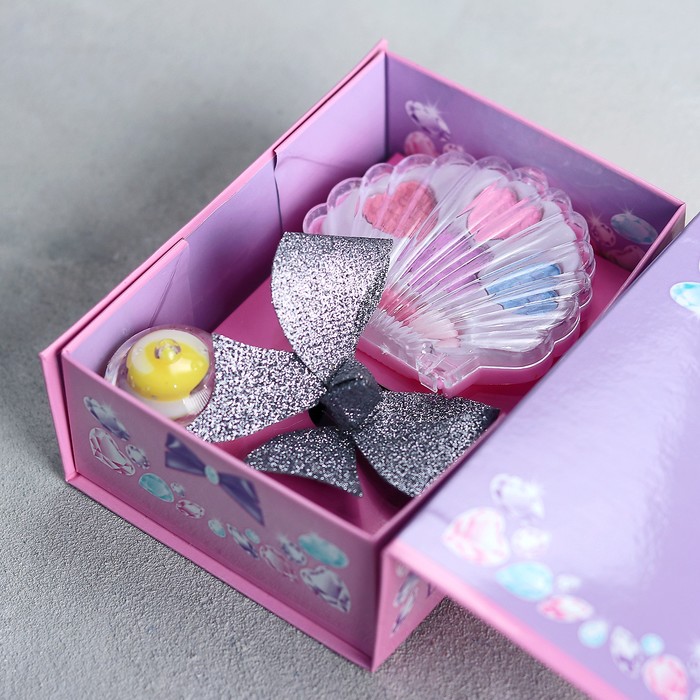 Набор косметики для девочки "Волшебной феечке" в шкатулке