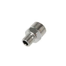

Ниппель переходной 1/4" х 1/2", наружная резьба, нержавеющая сталь