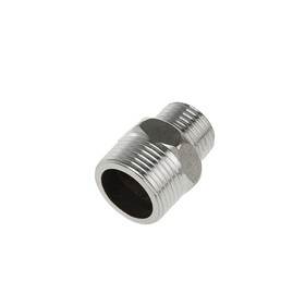 

Ниппель переходной 1/2" х 3/4", наружная резьба, нержавеющая сталь
