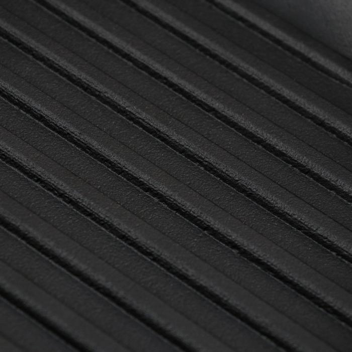 Сковорода чугунная гриль ТМ "BRIZOLL" 240х40 мм с ручкой "Optima-Black"