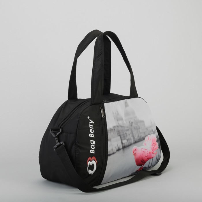 Сумка спортивная "Голубь", отдел на молнии, наружный карман, регулируемый ремень