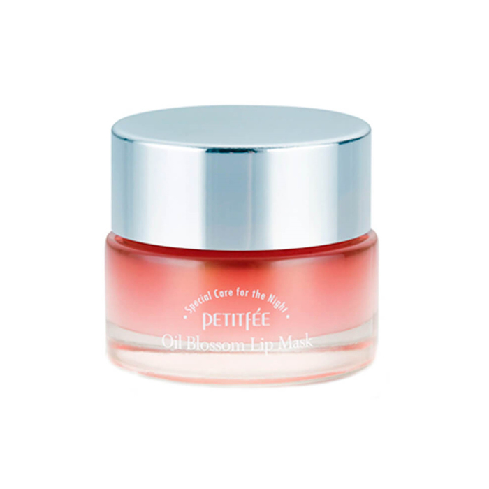 Ночная маска для губ Petitfee с комплексом 5 ценных масел, 15 г