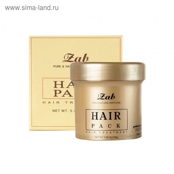 Маска для волос JPS Zab «Увлажняющая», для повреждённых волос, 150 мл