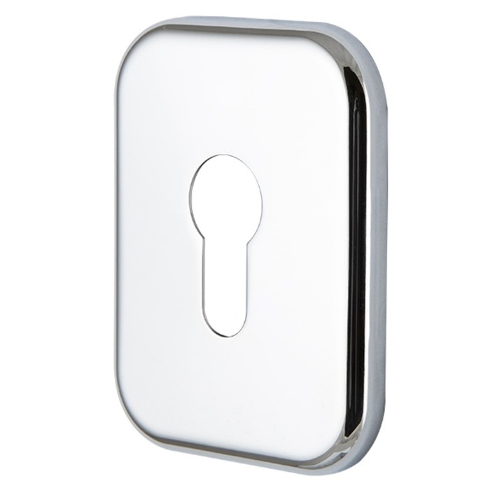 Накладка на цилиндр Armadillo ET-DEC SQ (ATC Protector 1) CP-8, цвет хром