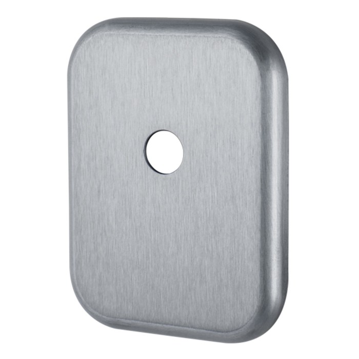 Накладка на цилиндр со штоком Armadillo BK-DEC SQ (ATC Protector 1) SC-14, матовый хром