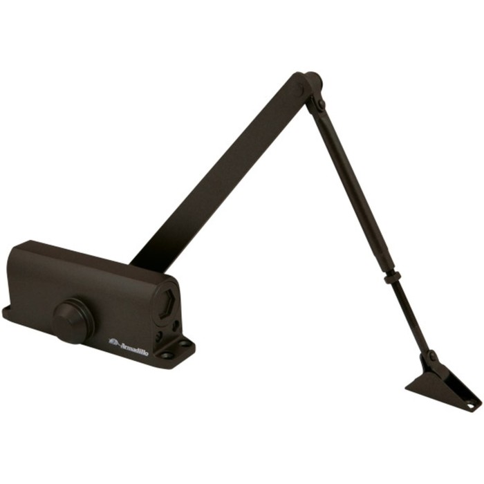 Доводчик дверной Armadillo LY5, морозостойкий, до 120 кг, коричневый