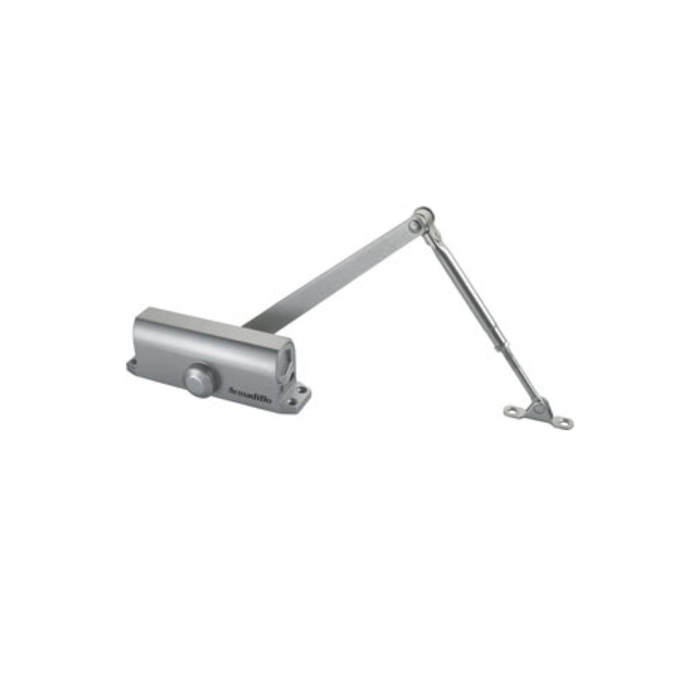 Доводчик дверной Armadillo LY5, морозостойкий, до 120 кг, цвет алюмииний