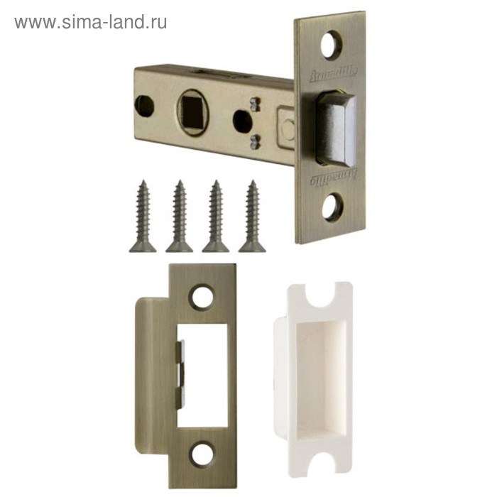 Задвижка врезная Armadillo LH 120-45-25 AB, цвет бронза