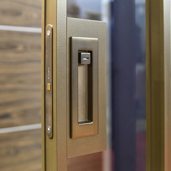 Набор для раздвижных дверей Armadillo SH011 URB BB-17, цвет коричневая бронза