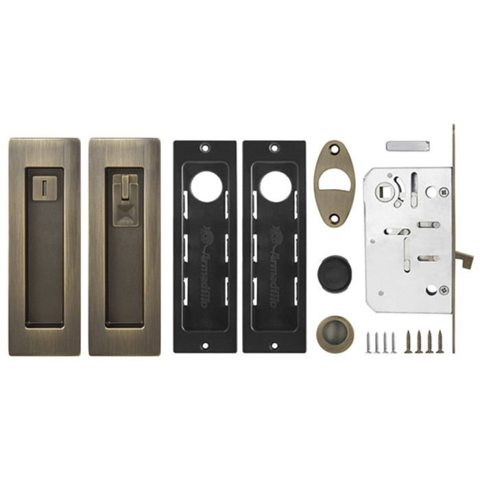 Набор для раздвижных дверей Armadillo SH011 URB АВ-7, цвет бронза