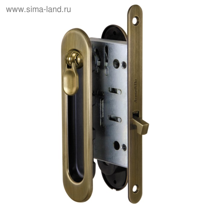 Набор для раздвижных дверей Armadillo SH011-BK AB-7, цвет бронза
