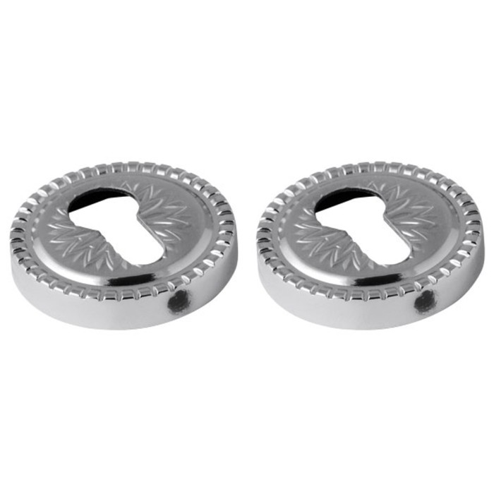 Накладка Armadillo CYLINDER ET/CL-CP-8, цвет хром, 2 шт.