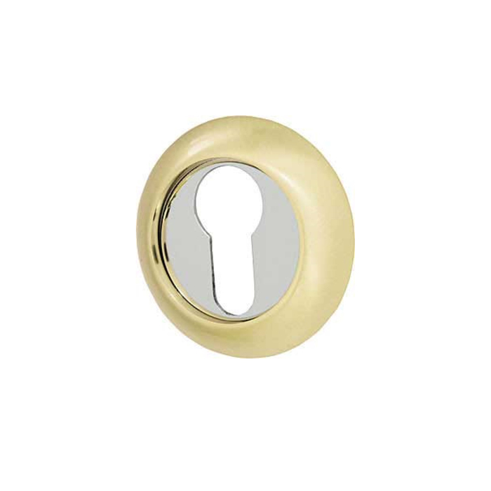 Накладка Armadillo CYLINDER ET-1SG/CP-1, цвет матовое золото/хром, 2 шт.