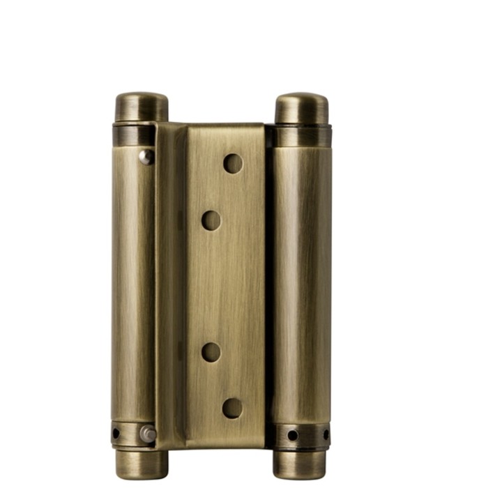 Петля пружинная Armadillo DAS SS 201-4" (100х70х1.5) AB, двусторонняя, цвет бронза