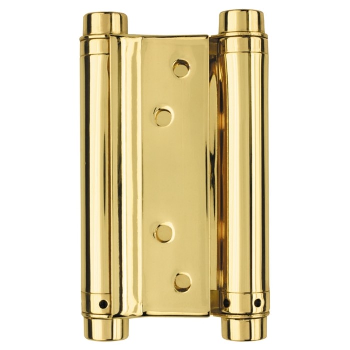 Петля пружинная Armadillo DAS SS 201-5" (125х86х1.5) GP, двусторонняя, цвет золото