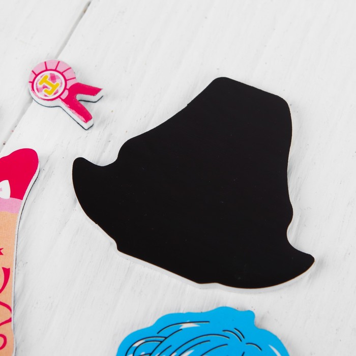 Набор развивающих магнитов "Переодень девочку "Милашка"