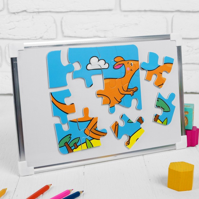 Магнитный пазл "Кенгуру", 16 элементов