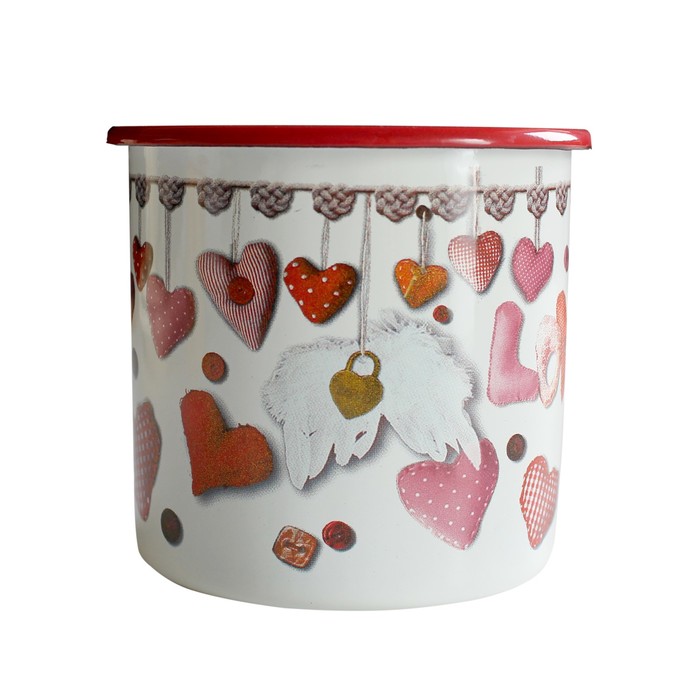 Кружка "Сердечки любви", 570 мл