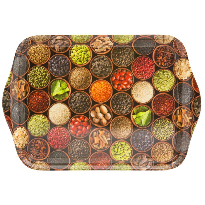 Поднос сервировочный 21 х 14 см "Специи"