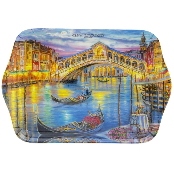 Поднос сервировочный 21 х 14 см "Венеция"