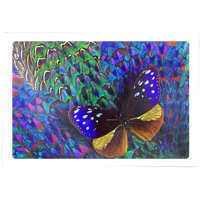 Стеклянная доска 20 х 30 см "Волшебная бабочка"