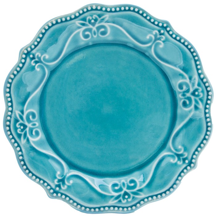 Тарелка десертная "Голубая жемчужина", 19,5 см