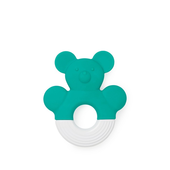 Силиконовый прорезыватель для зубов, голубой