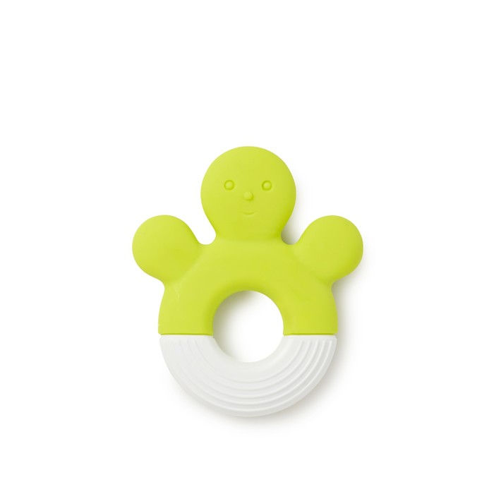 Силиконовый прорезыватель для зубов, салатовый