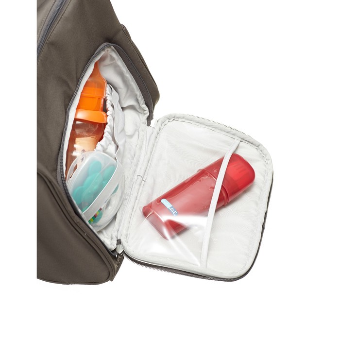 Сумка для мамы Bebe Due PB GREY, серая