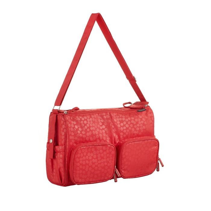 Сумка для мамы близнецов Bebe Due PB PLUS COSMIC RED TWIN BAG
