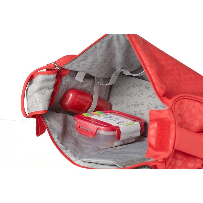 Сумка для мамы близнецов Bebe Due PB PLUS COSMIC RED TWIN BAG