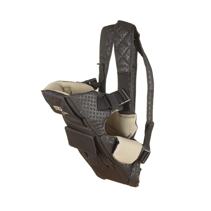 Рюкзак-кенгуру Bebe Due Mio Galaxy Black, чёрный