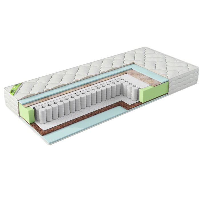 Матрас SONNO Norma Plus, размер 140х190 см, высота 19 см, жаккард х/б