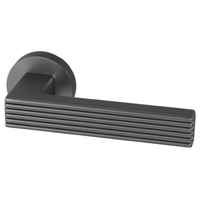 Ручка раздельная Armadillo LINE URB6 BPVD-77, цвет вороненый хром