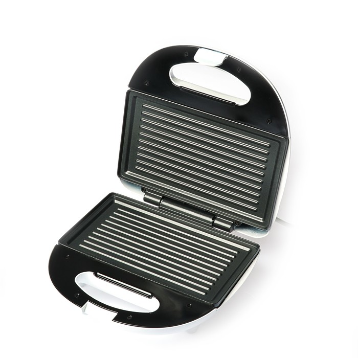 Сэндвичница Sinbo SSM 2546, 750 Вт, антипригарное покрытие, белая