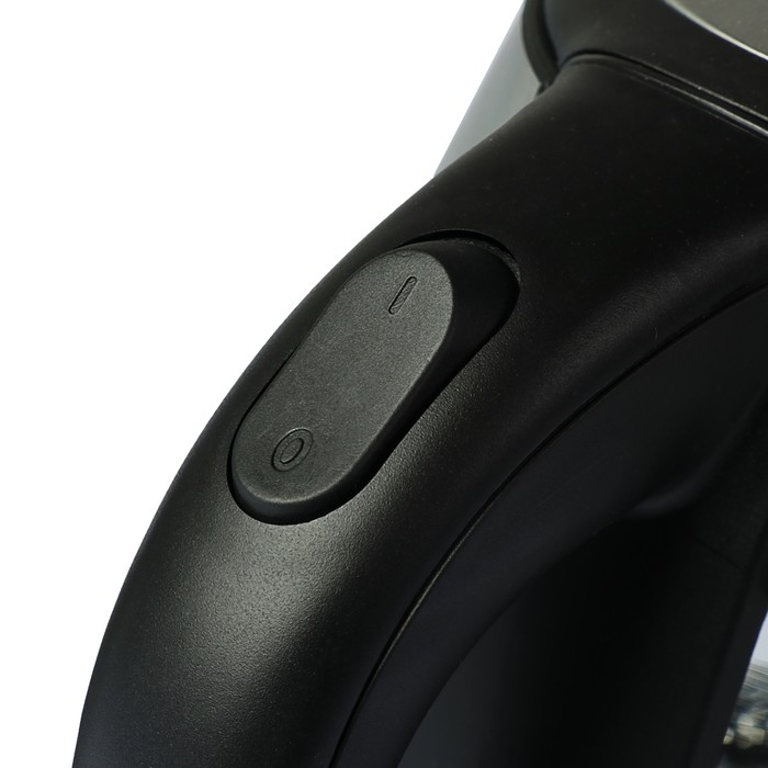 Чайник электрический Sinbo SK 7379, 1.7 л, 2200 Вт, стекло, черный