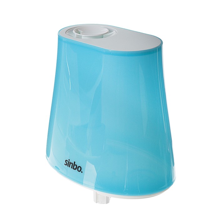 Увлажнитель воздуха Sinbo SAH 6113, ультразвуковой, 25 Вт, 4.5 л, голубой