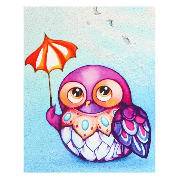 Алмазная картина "Путешественник" 17*21 см