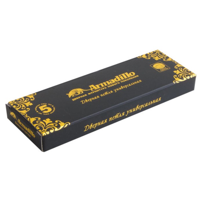 Петля универсальная Armadillo Castillo CL 500-A4 102x76x3,5 OB, цвет античная бронза