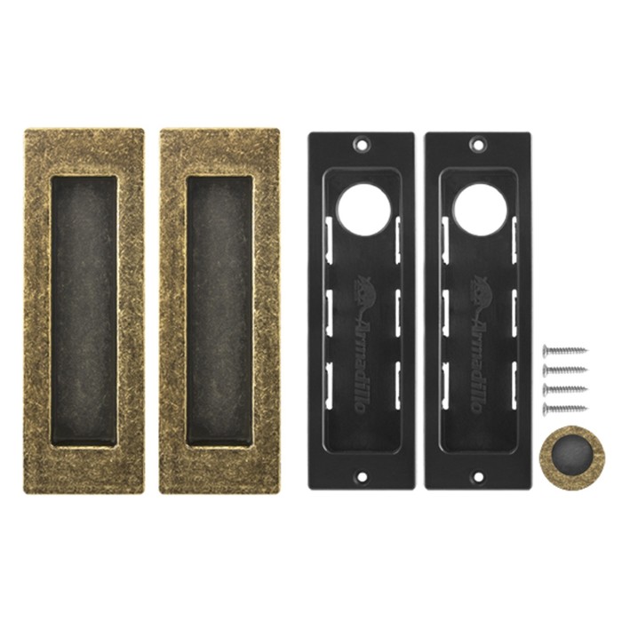 Ручка для раздвижных дверей Armadillo SH010 URB OB-13, цвет античная бронза