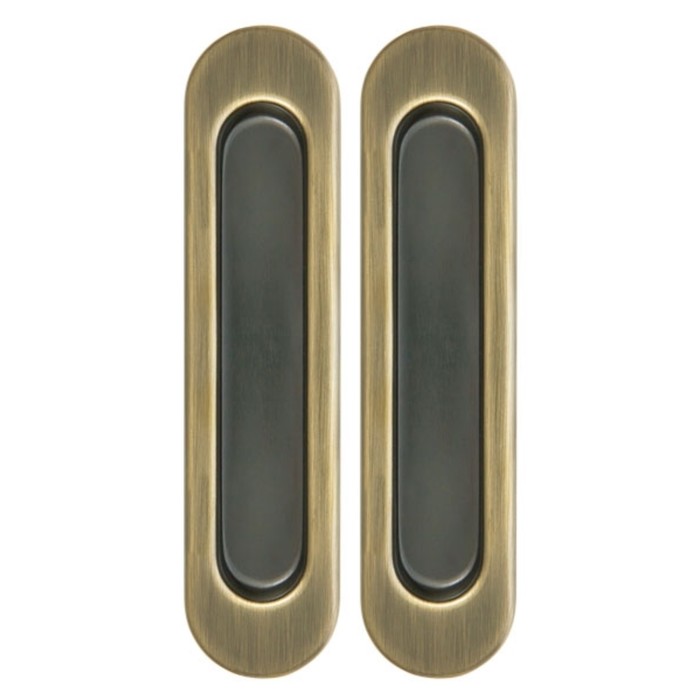 Ручка для раздвижных дверей Armadillo SH010-WAB-11, цвет матовая бронза