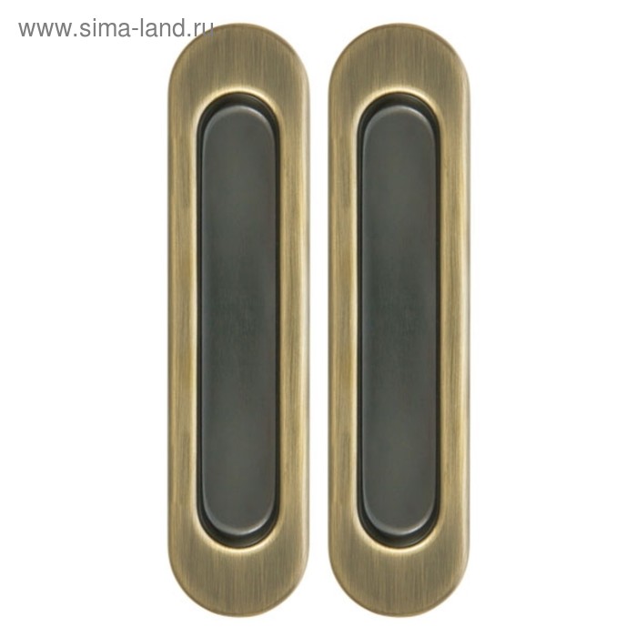 Ручка для раздвижных дверей Armadillo SH010-WAB-11, цвет матовая бронза